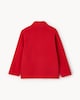 image 4 of F&F School Unisex Zip Up Fleece Jacket in Red