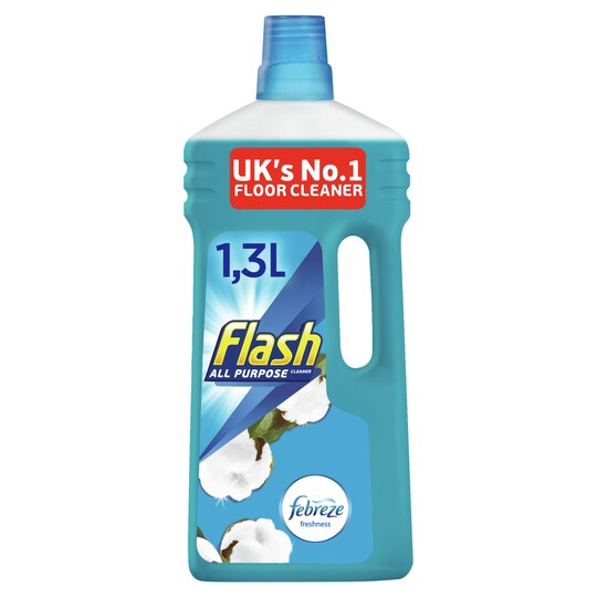 Flash All Purpose Cleaner Cotton Fresh 1.3L Tesco Groceries