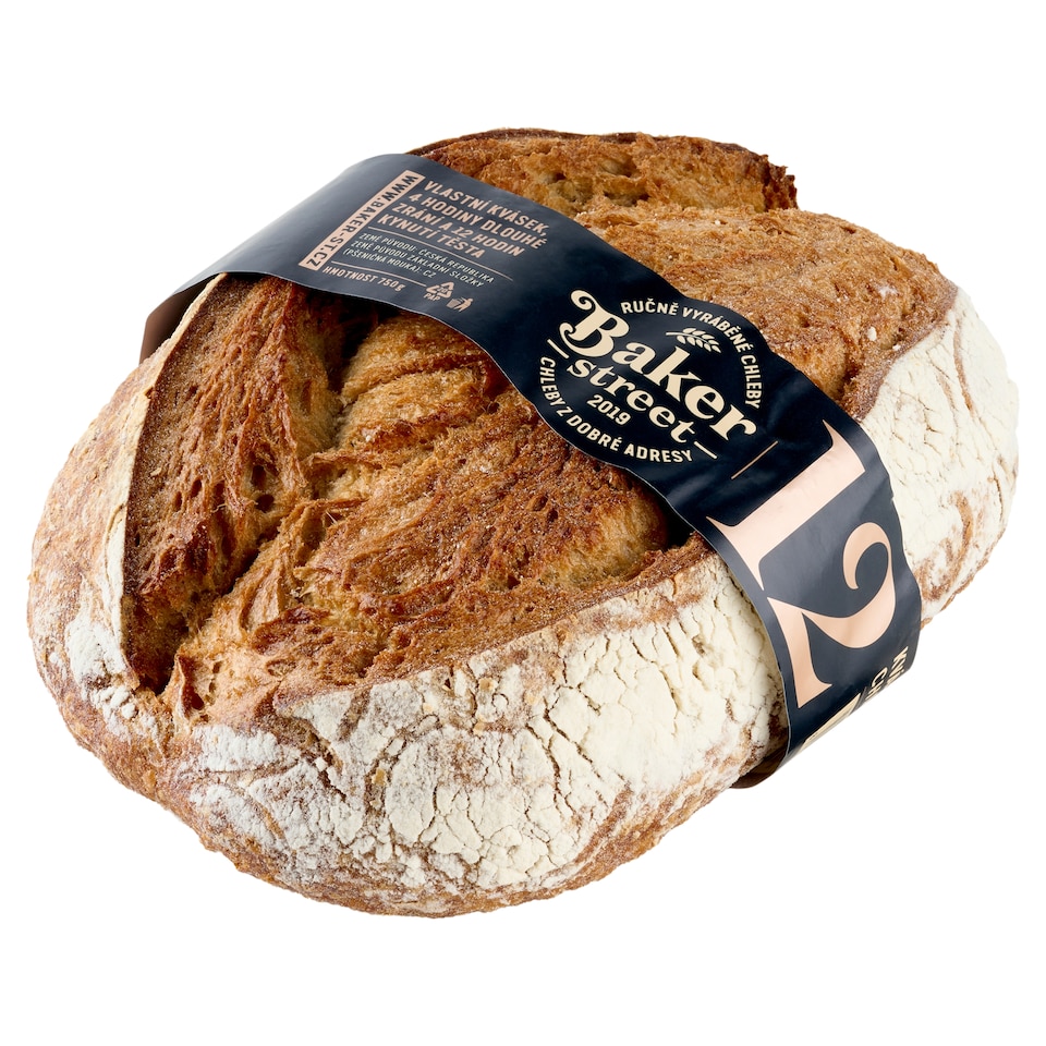 Obrázek 1 pro produkt Baker Street Kváskový pšeničný chléb 12 750g