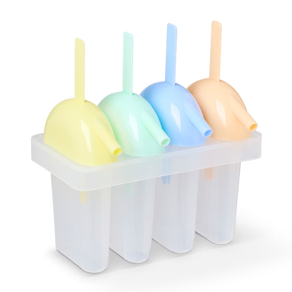 image 1 of Core Kitchen Pastel Sipper Ice Lollys Moulds