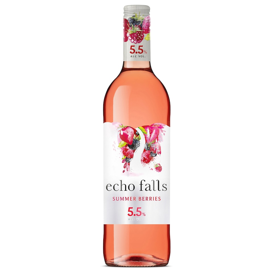 image 1 of Echo Falls Fruit Fusion - Summer Berries 75cl