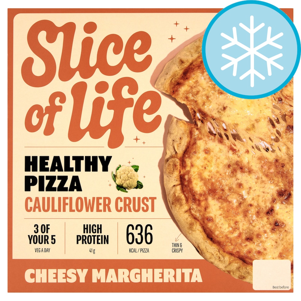 Slice of Life Cheesy Margherita Pizza 331g