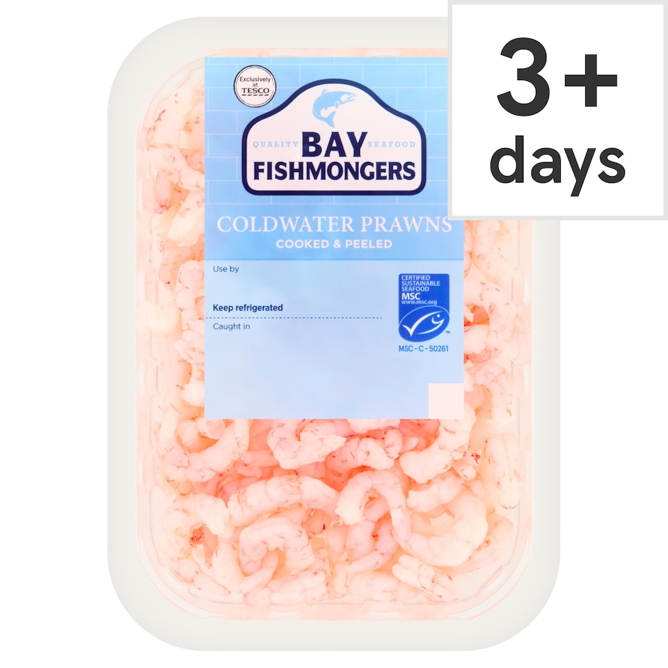 Tesco Bay Cold Water Prawns 150G