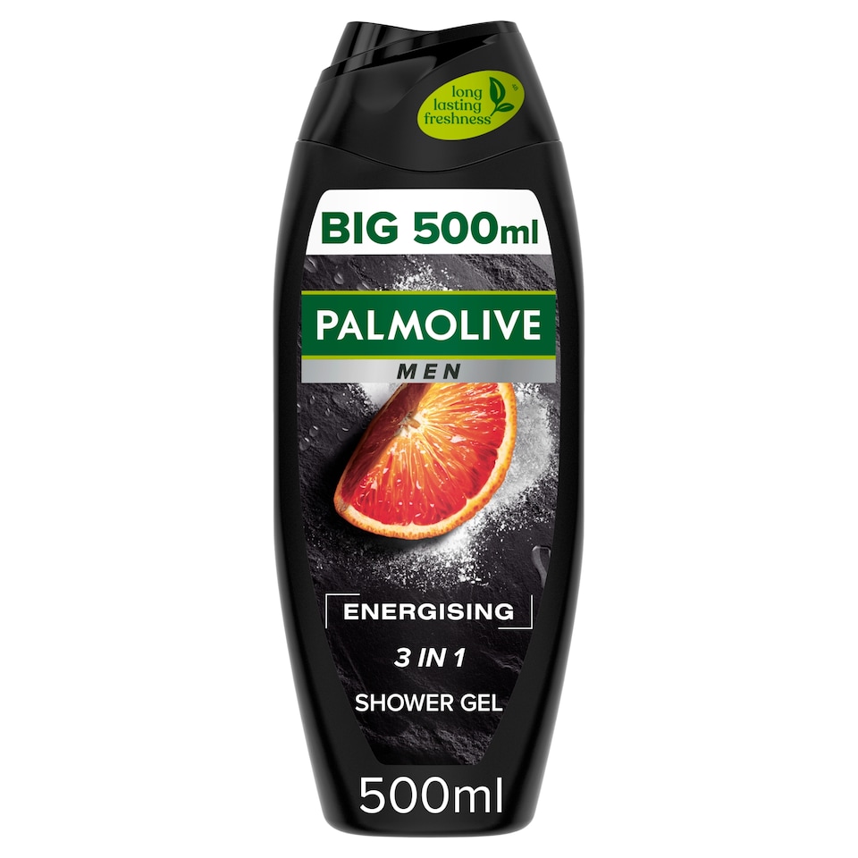 image 1 of Palmolive Men Energising 3in1 shower gel 500 ml