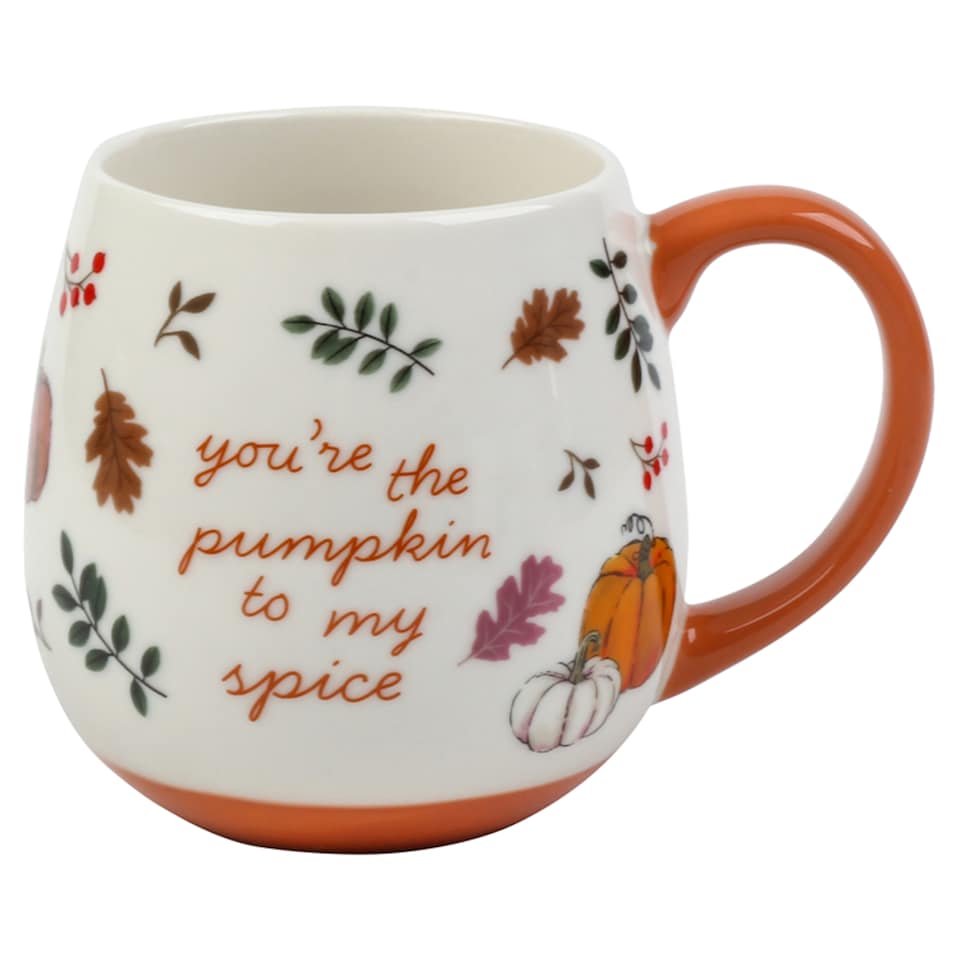 Tesco Ceramic Pumpkin Spice Mug