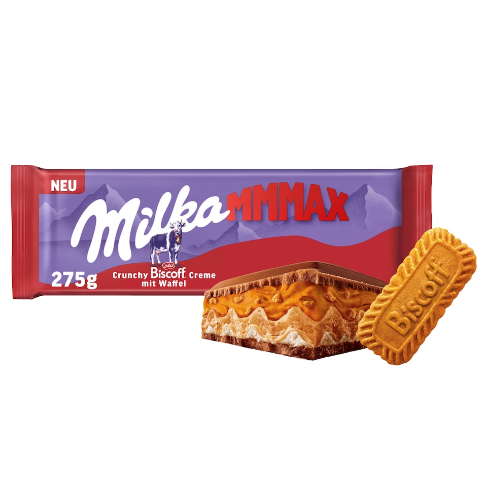 MILKA BISCOFF CHOCOLATE TABLET 275 g