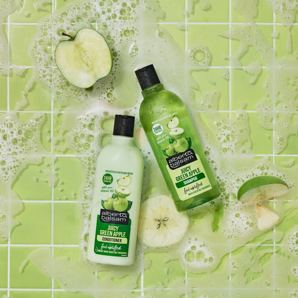 image 1 of Alberto Balsam Juicy Green Apple Conditioner 300Ml