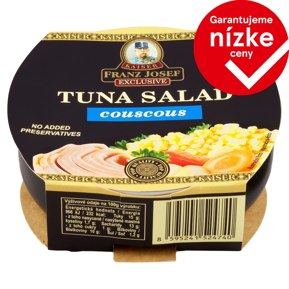 image 1 of Franz Josef Kaiser Exclusive Tuna Salad Couscous 160 g