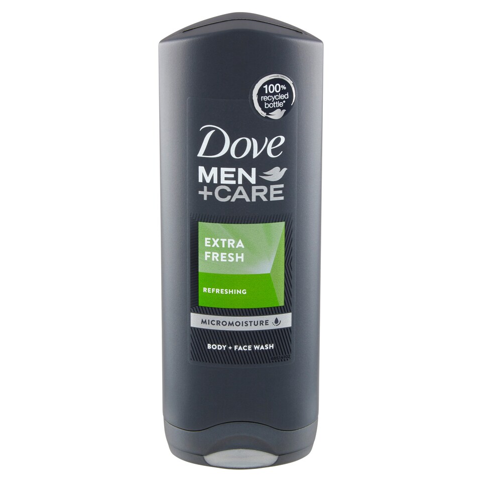 obrázok 1 z Dove Men+Care Extra Fresh sprchovací gél na telo a tvár 250 ml