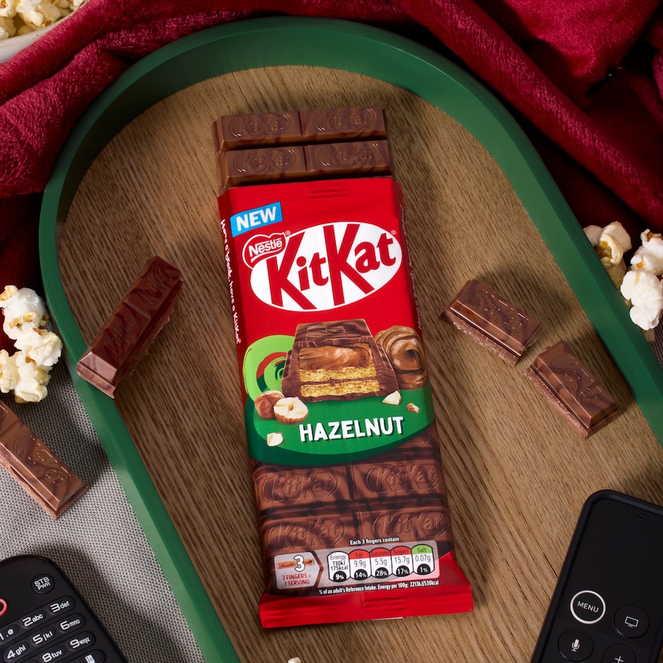 image 1 of KitKat Hazelnut Chocolate Sharing Bar 99g
