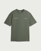 image 4 of F&F Active EVERYHOUR Pure Cotton Oversized Fit T-Shirt in Green
