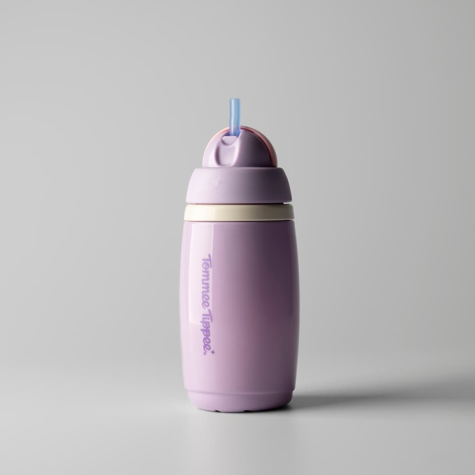 image 1 of Tommee Tippee Insulated Straw Cup 266Ml 12M+ Assorted
