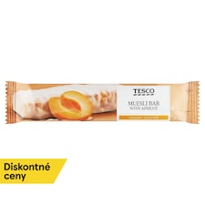 Tesco Muesli Bar with Apricot 35 g