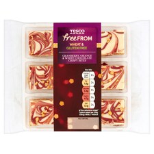 Tesco Free From 9 C/Berry, Orange And Chocolate Crispy Bite