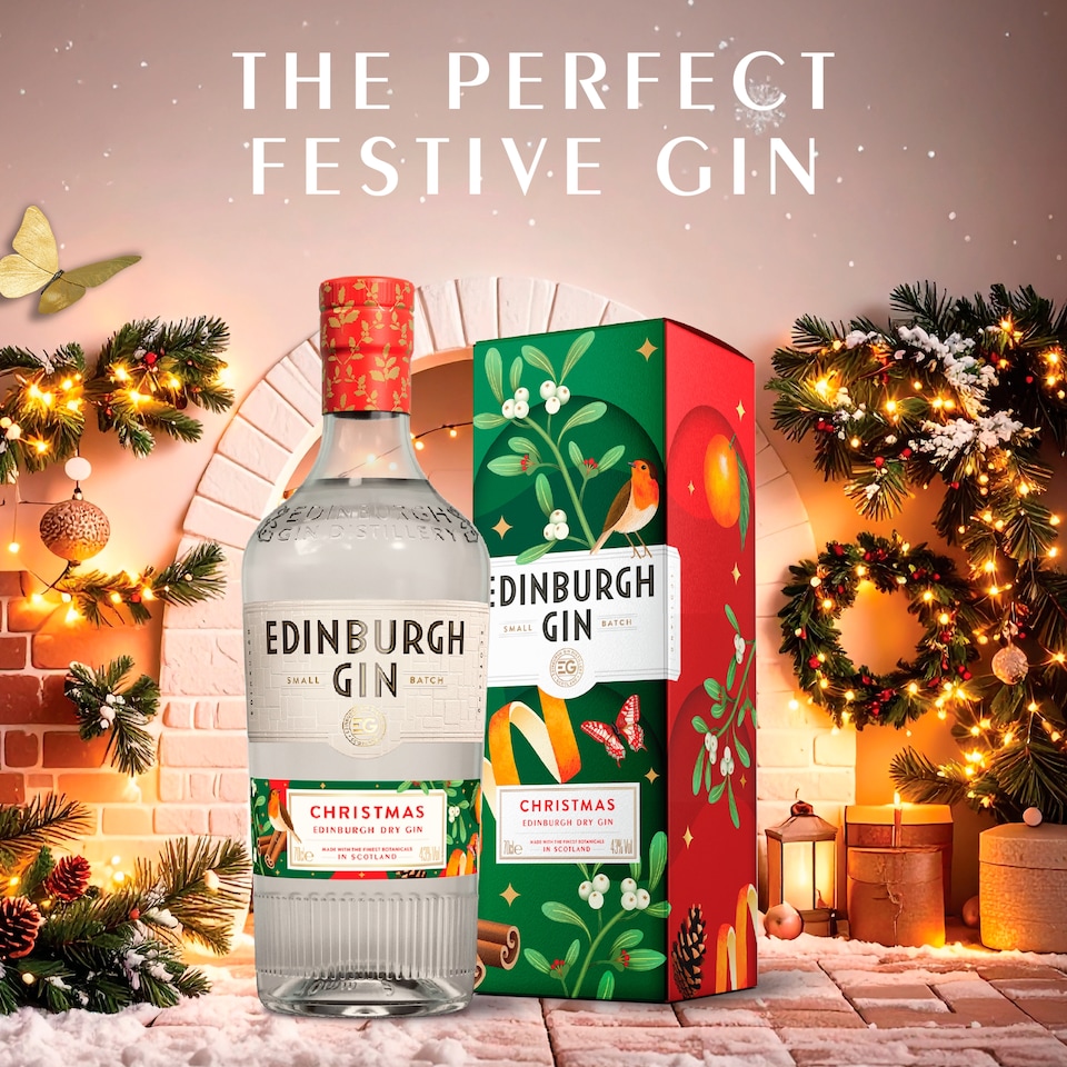 image 1 of Edinburgh Gin Christmas Edinburgh Dry Gin, 70cl