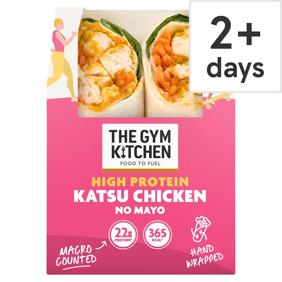 image 1 of The Gym Kitchen Katsu Chicken Wrap