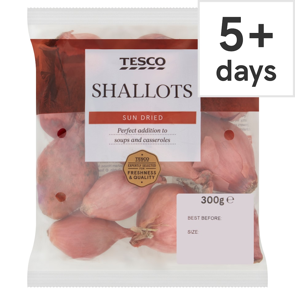 Tesco Shallots 300G