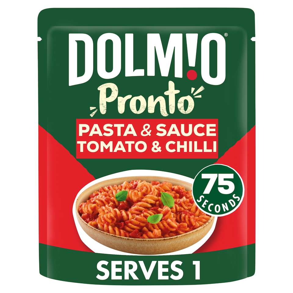 image 1 of Dolmio Pronto Pasta & Sauce - Tomato & Chilli 200g