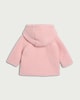 image 2 of F&F Baby Strawberry Embroidered Fleece Jacket in Pink