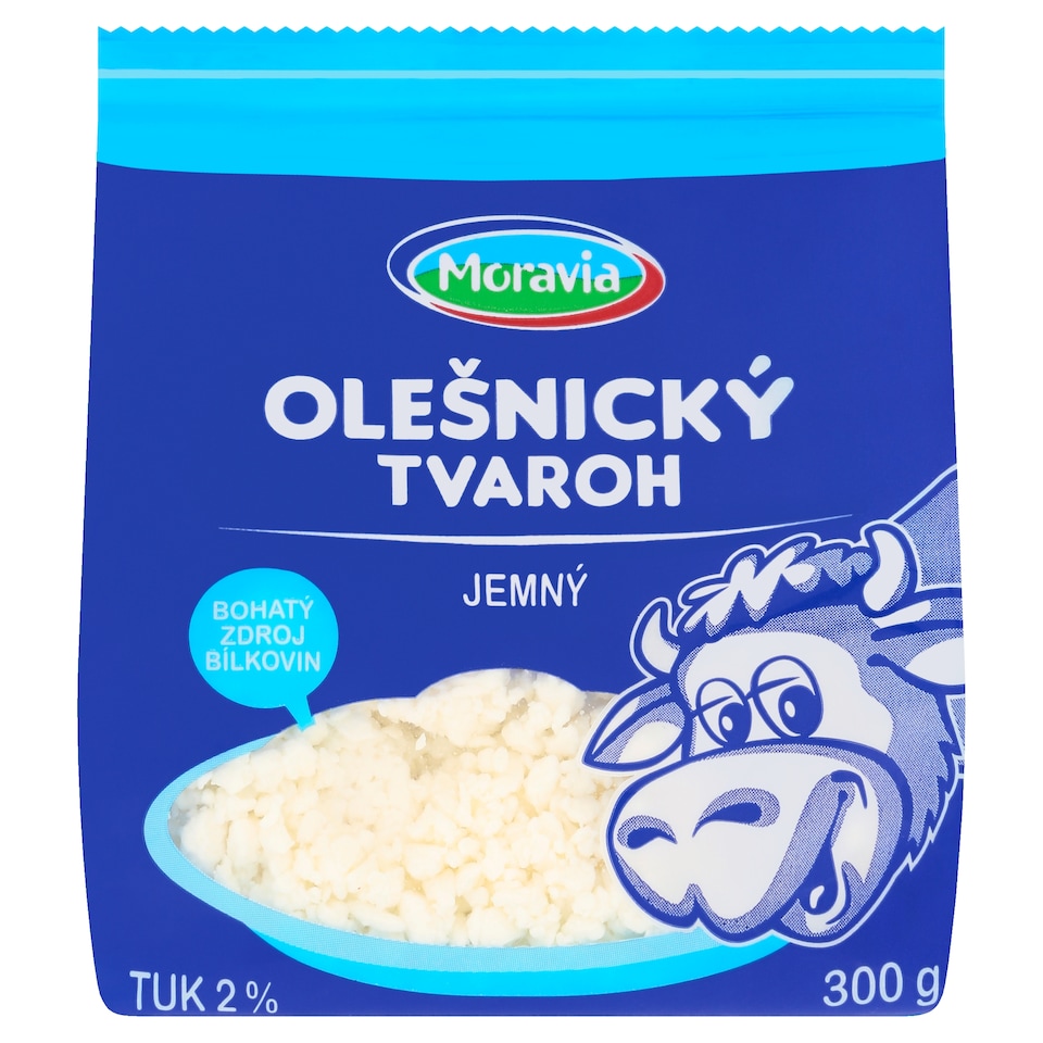 Obrázek 1 pro produkt Moravia Olešnický tvaroh jemný 300g
