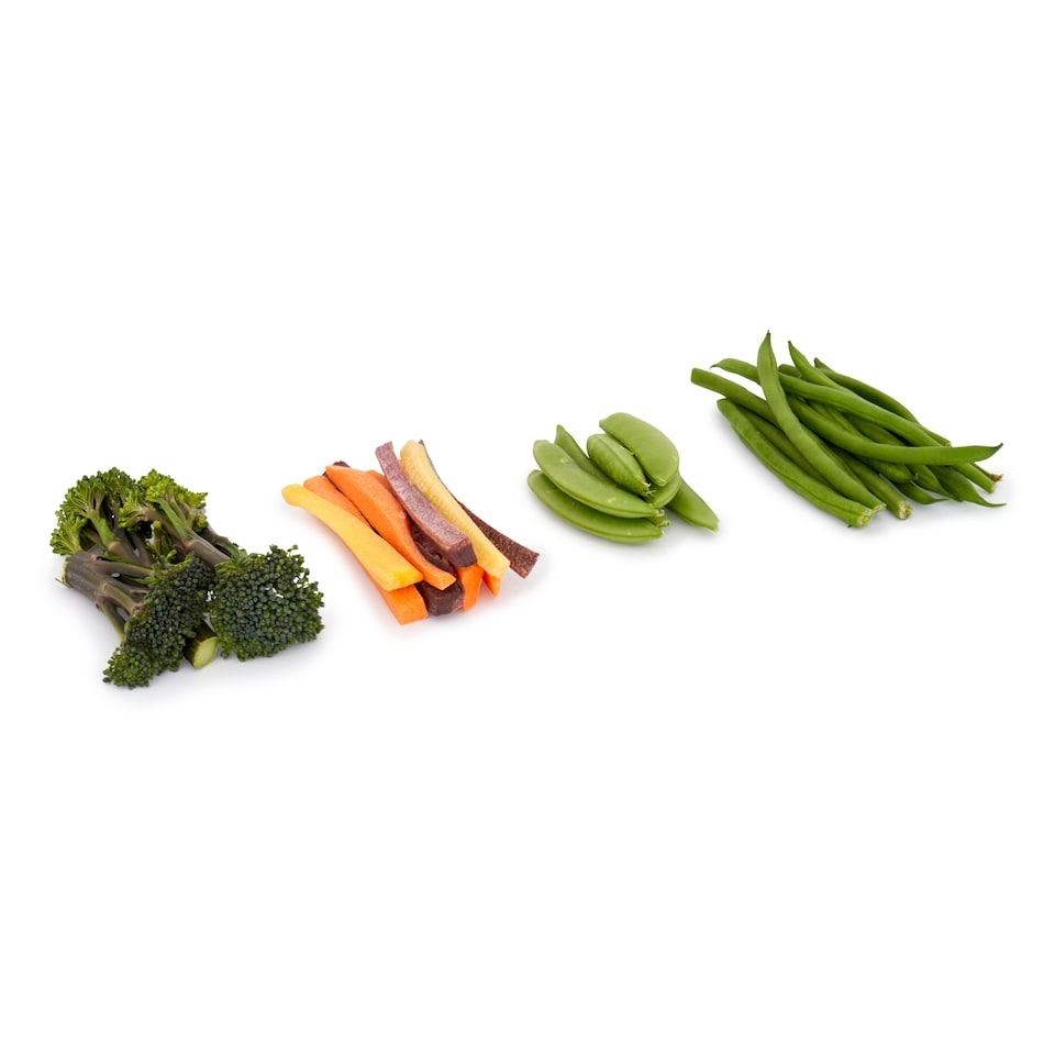 image 1 of Tesco Colourful Vegetable Medley 160g