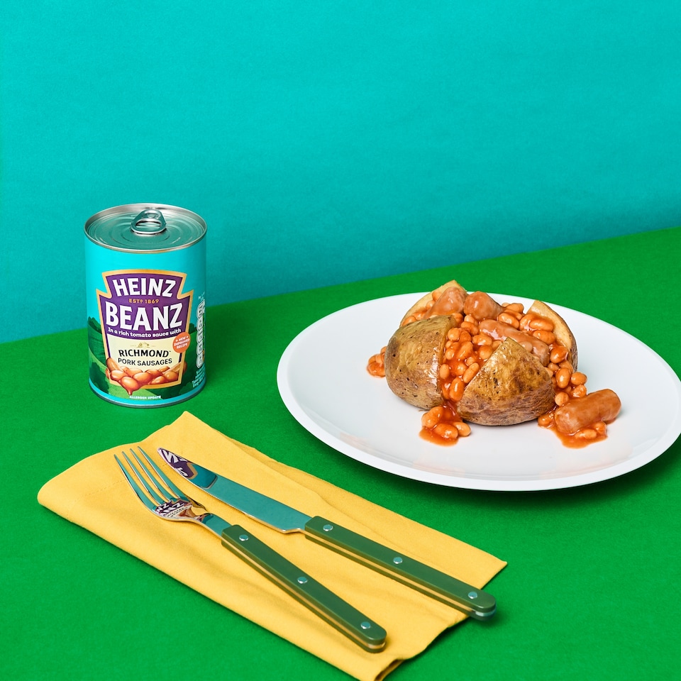 image 1 of Heinz Beanz With Richmond Pork Sausages 415g