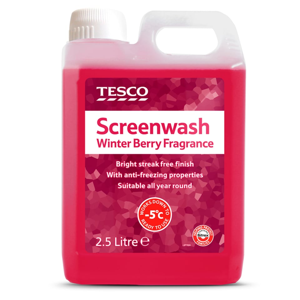 Tesco Winter Berry Screenwash 2.5L