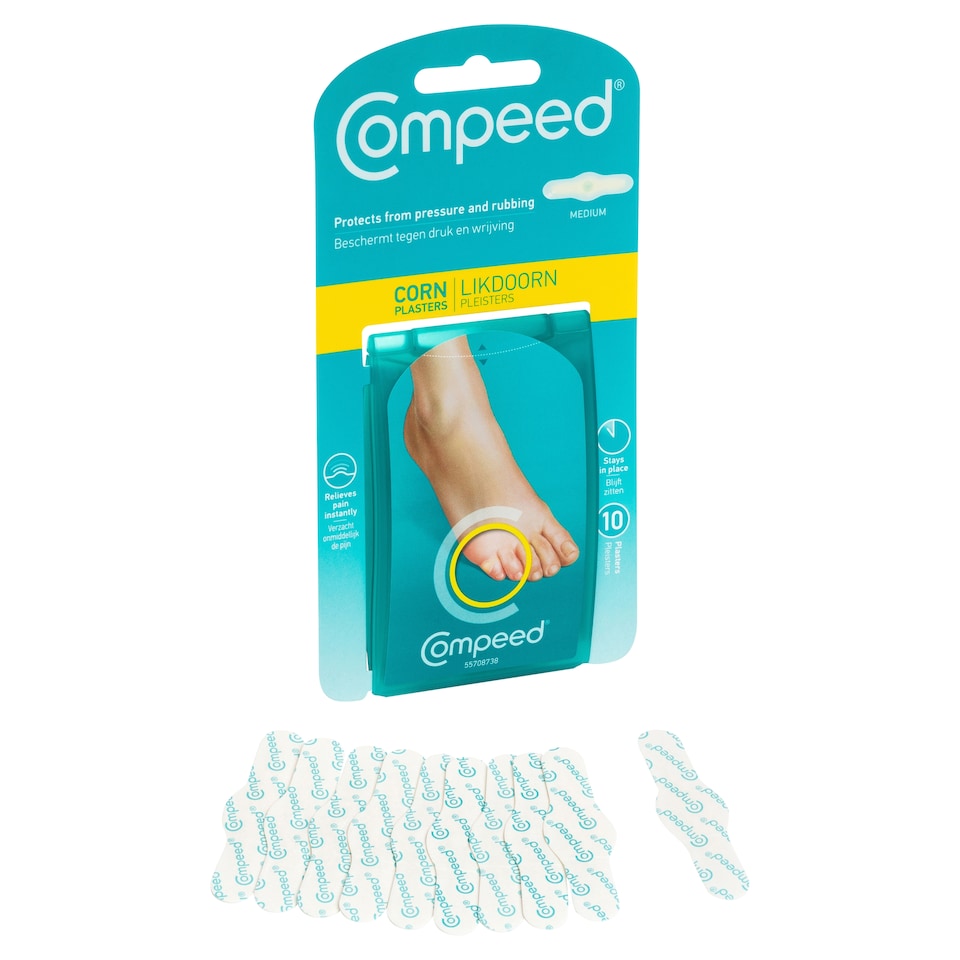 image 1 of Compeed Corn Plasters Medium 10s