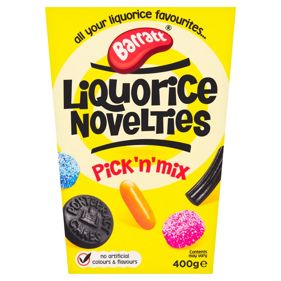 Barratt Liquorice Novelties 400G