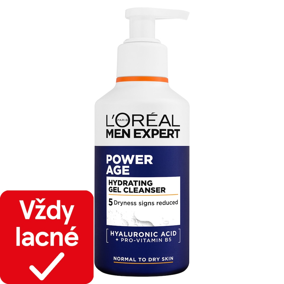 L'Oréal Paris Men Expert Power Age hydratačný čistiaci gél 260 ml
