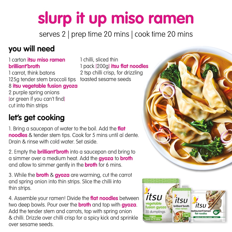 image 1 of itsu chilled restaurant ramen flat noodles 200g