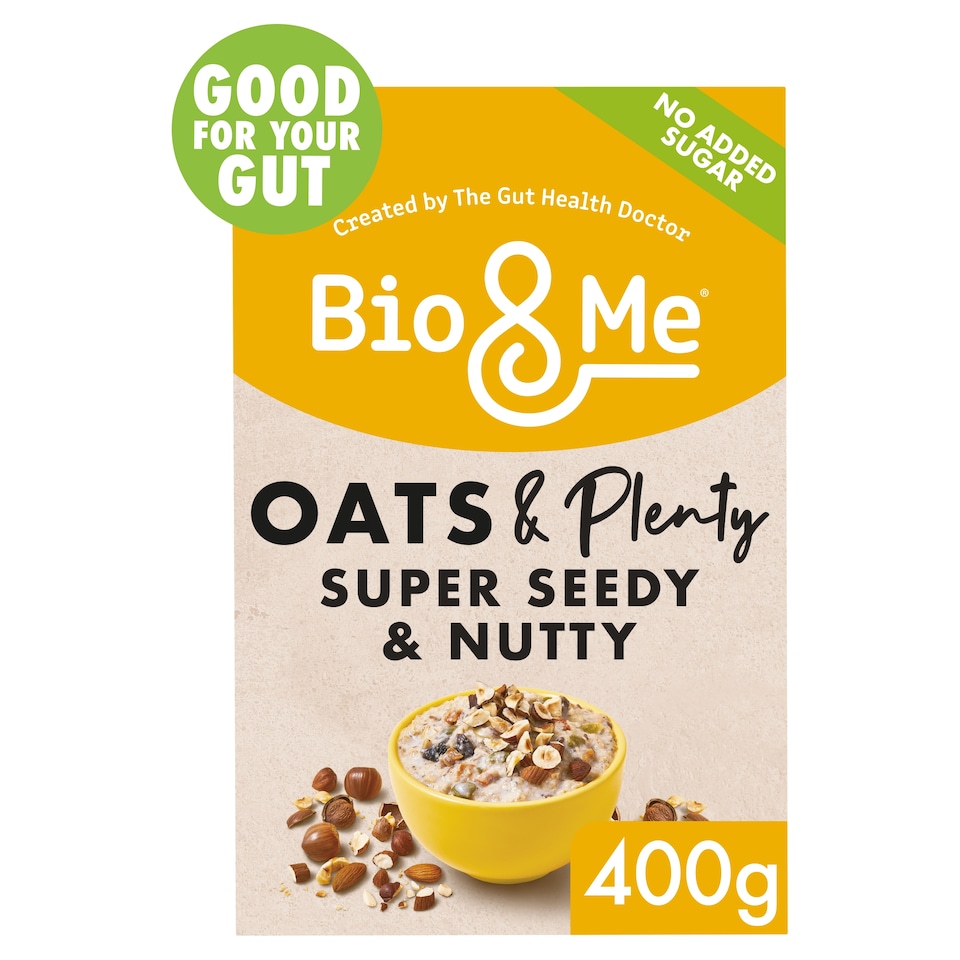 Bio&Me Oats & Plenty Super Seedy & Nutty 400g