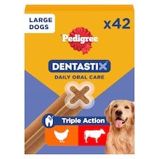 Pedigree Dentastix Daily Large Dog Treats 42 Dental Sticks