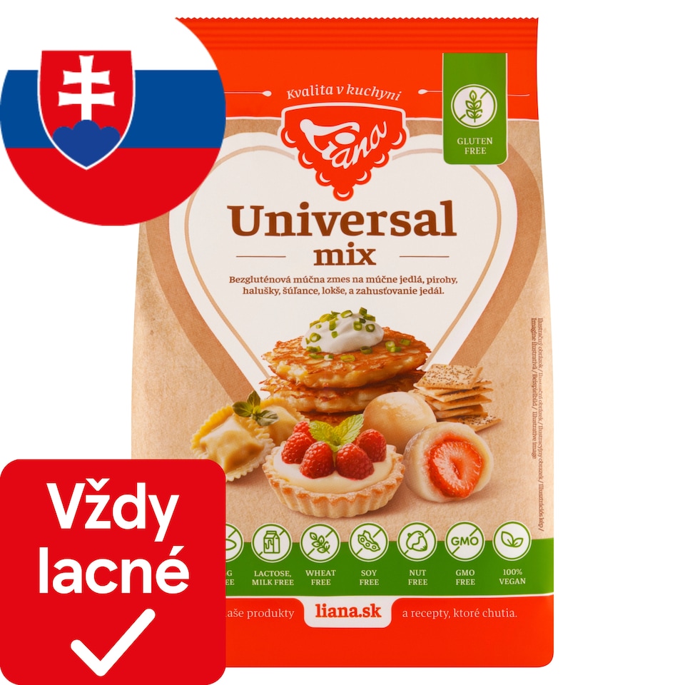 image 1 of Liana Universal Mix Gluten-Free Universal Mixture for Flour Meals 1000 g