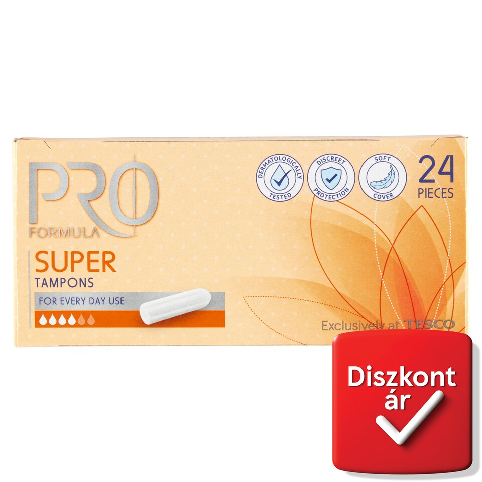 Tesco Pro Formula Super Tampons 24 pcs 