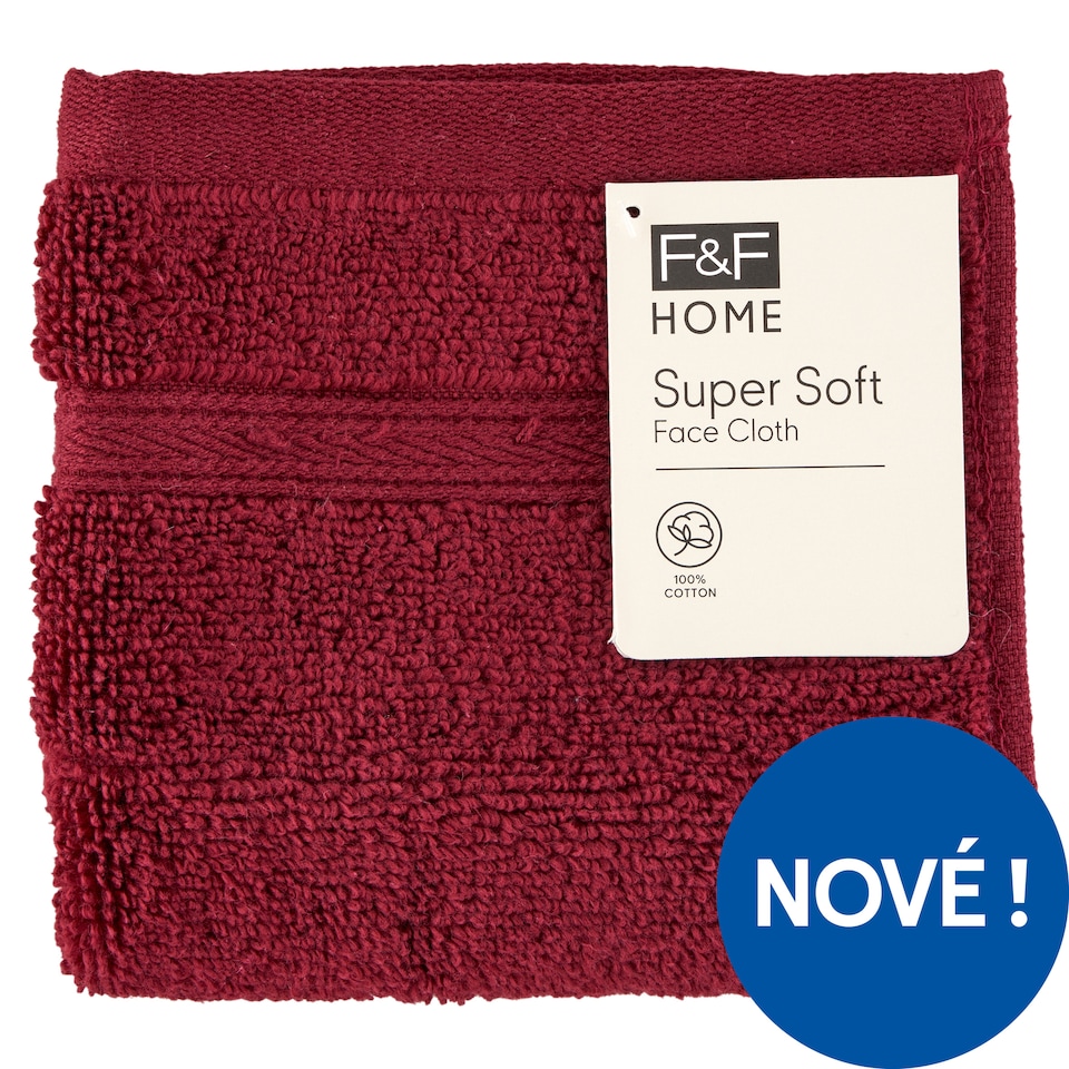 F&F Home Merlot ručník 30 x 30 cm