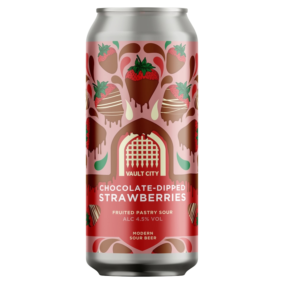 Vault City Chocolate Dipped Strawberries Sour Beer 440ml