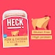 image 2 of HECK Pork & Cheddar Sausages 400g