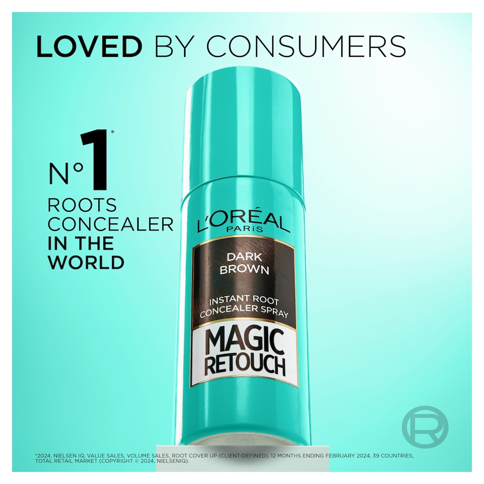 image 1 of L'Oreal Paris Magic Retouch Instant Root Concealer Spray Dark Blonde 75ml