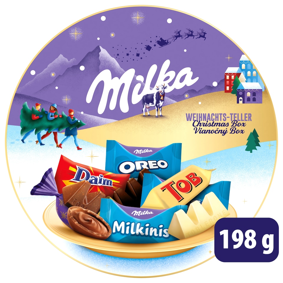 Milka csokoládé válogatás 198 g