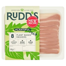Rudd's Plant Based Rashers 8 Slices 180G