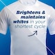 image 3 of Persil Wonder Wash Dazzling White Laundry Detergent 55 Washes 1485ml 