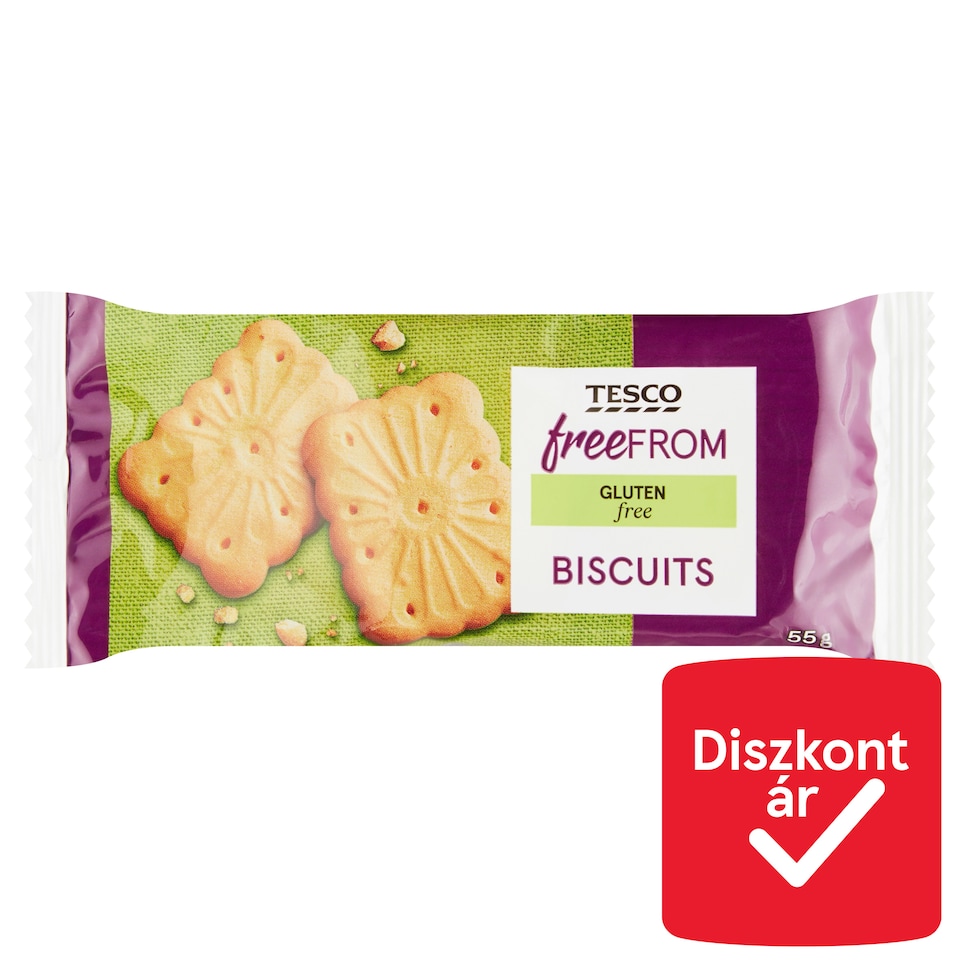 Tesco Free From Gluten-Free Biscuits 55 g
