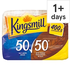 Kingsmill Soft White 50/50 Small Bread