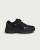 image 1 of F&F School Strap Fastening Trainers in Black