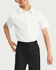 image 2 of F&F School Boys 2-Pack Generous Fit Trousers in Black