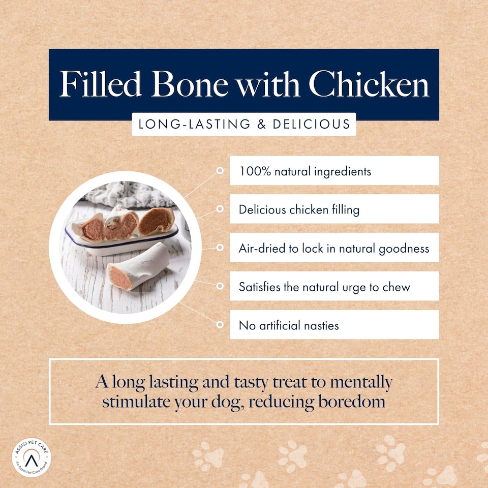 image 1 of Hollings Filled Bone with Chicken 