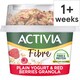 image 1 of Activia Natural Yoghurt & Red Berries Chia Muesli Breakfast Topper with Spoon 165g