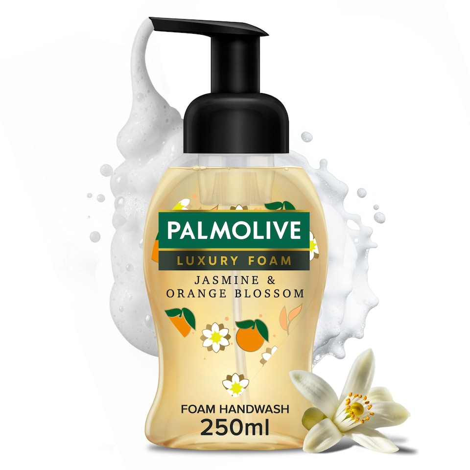 image 1 of Palmolive Jasmine & Orange Blossom Luxury Foaming Handwash Soap 250ml