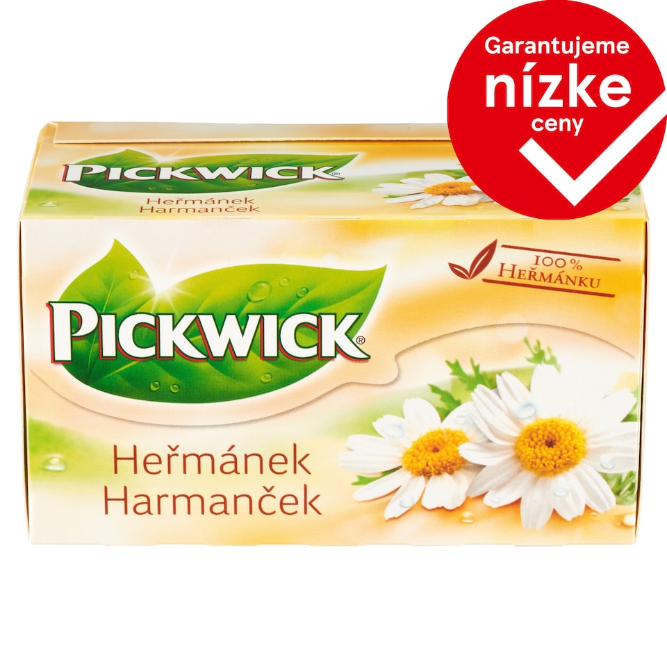 image 1 of Pickwick Chamomile Herbal Tea 20 x 1.5 g (30 g)